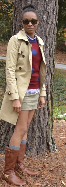 2 Ways to Wear Mini Skirts in Cooler Weather 4