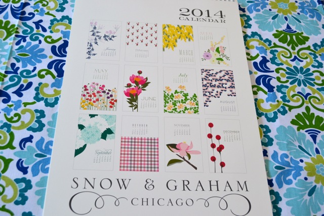 2014 Snow & Graham Calendar