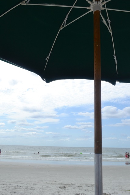 Beach Umbrella View