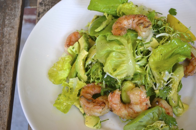 Grilled Shrimp and Avocado Salad