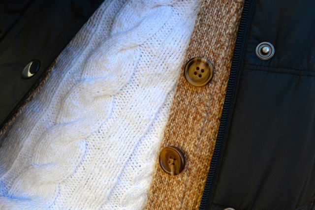 Sweater + Cardigan + Puffer Vest 