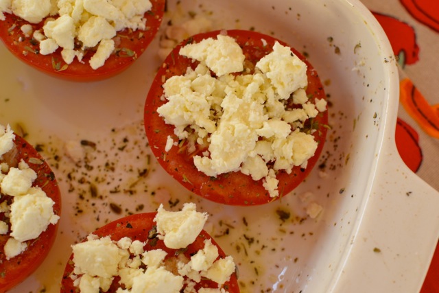 Recipe: Baked Tomatoes with Feta 4