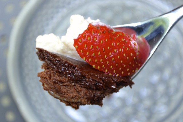 Recipe: Chocolate Pots de Creme with Whipped Cream and Strawberries 7