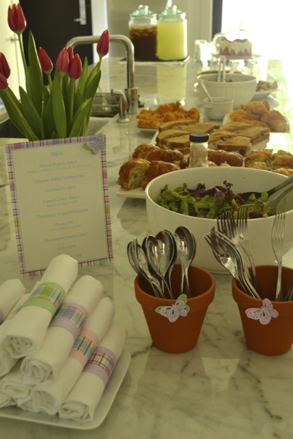 Entertaining: Spring Party: Buffet