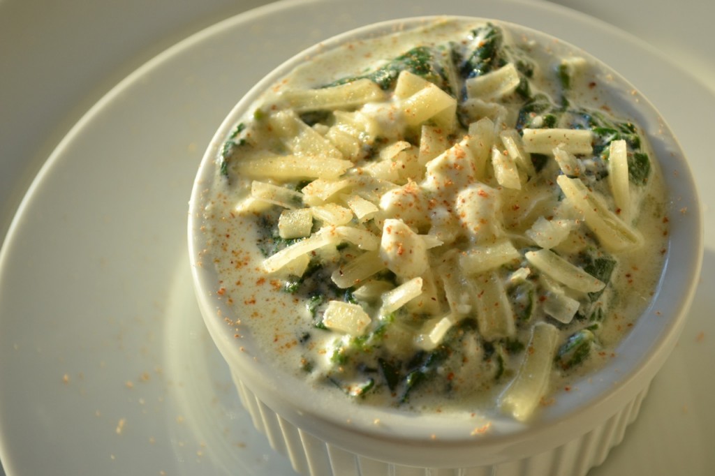 Creamed Spinach 3