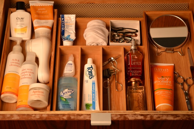 How-To: Use Bamboo Trays as Drawer Organizers