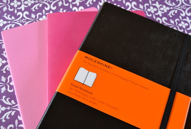 Three Things: Notebooks and Journals