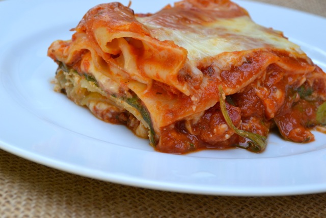 Recipe: Spinach Lasagna