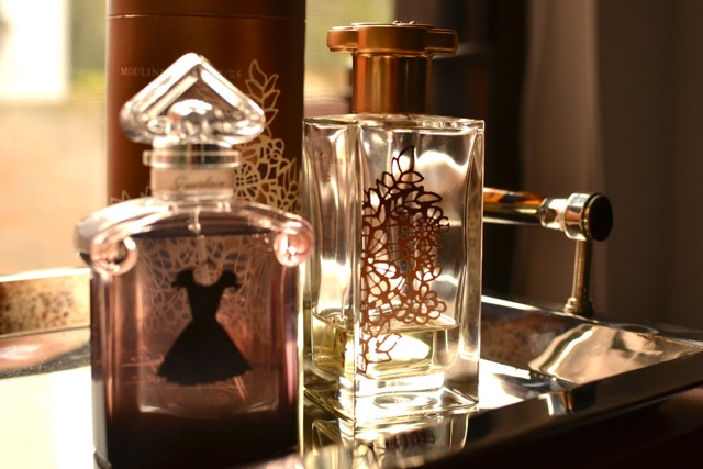 Perfume on a Silver Tray