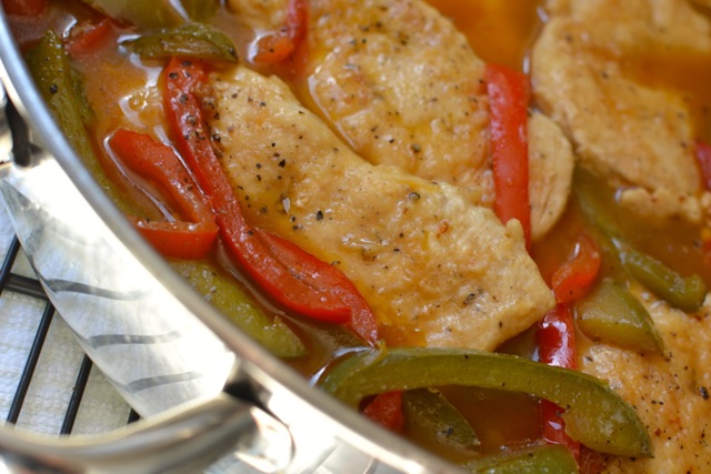 Recipe: Chicken and Peppers 