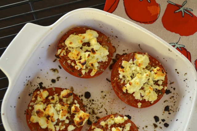 Recipe: Baked Tomatoes with Feta 5