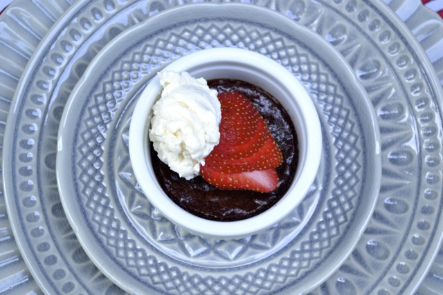 Recipe: Chocolate Pots de Creme with Whipped Cream and Strawberries 8