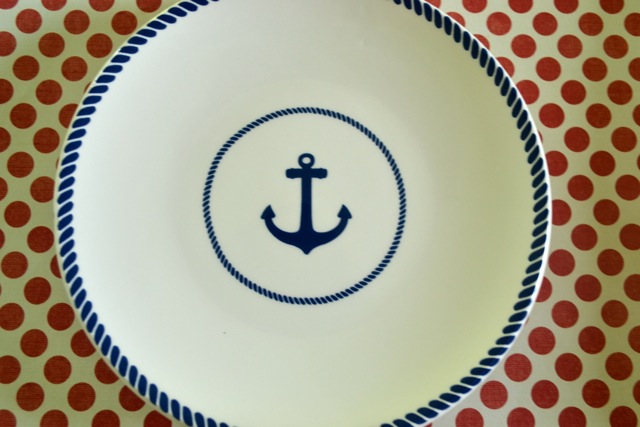 Anchor Appetizer Plate