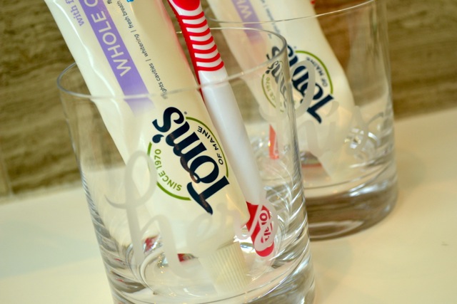 Quick Tip: Use Decorative Glasses (or Mugs) as Toothbrush Holders