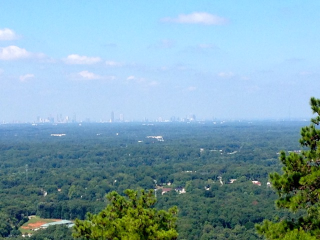 View of the City from Stone Mountain Park